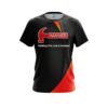 Hammer Carbon Red Swirl CoolWick Bowling Jersey