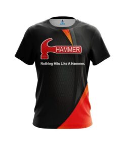 Hammer Carbon Red Swirl CoolWick Bowling Jersey