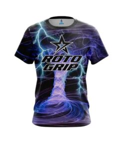 Roto Grip Electrical Tornado Black CoolWick Bowling Jersey