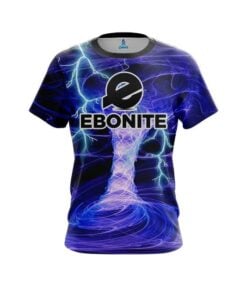 Ebonite Electrical Tornado Blue CoolWick Bowling Jersey