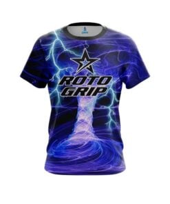 Roto Grip Electrical Tornado Blue CoolWick Bowling Jersey
