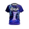 Radical Electrical Tornado Blue CoolWick Bowling Jersey