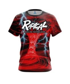Radical Electrical Tornado Red CoolWick Bowling Jersey
