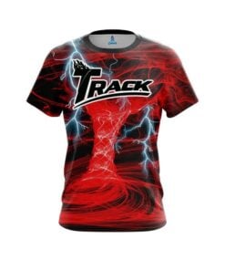 Track Electrical Tornado Red CoolWick Bowling Jersey