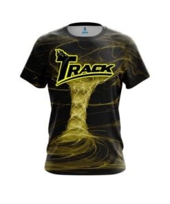Track Electrical Tornado Yellow CoolWick Bowling Jersey