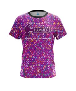 Hammer Kaleidoscope Purple CoolWick Bowling Jersey
