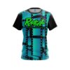 Radical Movie Reel Aqua CoolWick Bowling Jersey