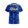 Radical Movie Reel Blue CoolWick Bowling Jersey