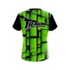 Track Movie Reel Green CoolWick Bowling Jersey - Image 2