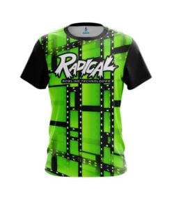 Radical Movie Reel Green CoolWick Bowling Jersey