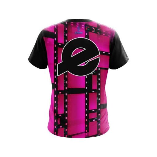 Ebonite Movie Reel Pink CoolWick Bowling Jersey - Image 2