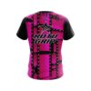 Roto Grip Movie Reel Pink CoolWick Bowling Jersey - Image 2
