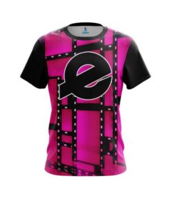 Ebonite Movie Reel Pink CoolWick Bowling Jersey