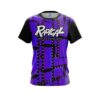 Radical Movie Reel Purple CoolWick Bowling Jersey