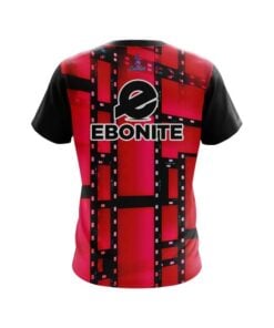Alternative view of Ebonite Movie Reel Red CoolWick Bowling Jersey