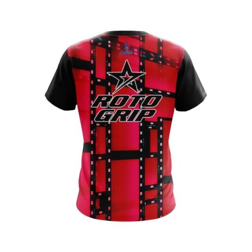 Roto Grip Movie Reel Red CoolWick Bowling Jersey - Image 2