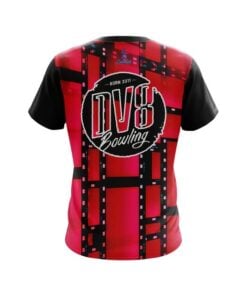 Alternative view of DV8 Movie Reel Red CoolWick Bowling Jersey