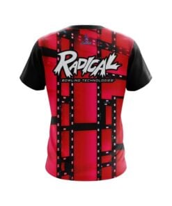 Alternative view of Radical Movie Reel Red CoolWick Bowling Jersey
