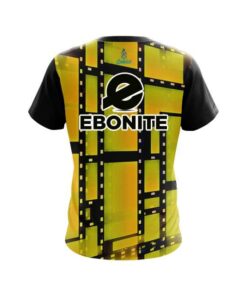 Alternative view of Ebonite Movie Reel Yellow CoolWick Bowling Jersey