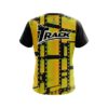 Track Movie Reel Yellow CoolWick Bowling Jersey - Image 2
