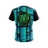 DV8 Movie Reel Aqua CoolWick Bowling Jersey - Image 2