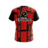 Ebonite Movie Reel Orange CoolWick Bowling Jersey - Image 2