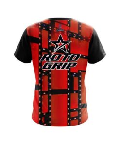 Alternative view of Roto Grip Movie Reel Orange CoolWick Bowling Jersey