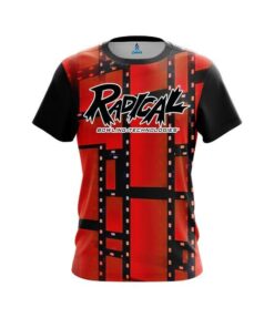 Radical Movie Reel Orange CoolWick Bowling Jersey