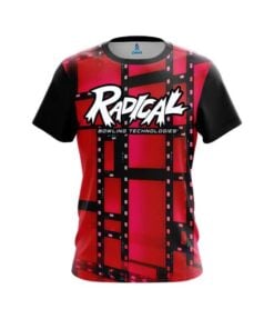Radical Movie Reel Red CoolWick Bowling Jersey
