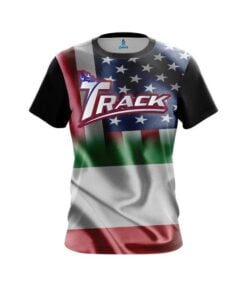 Track USA Italian Flag CoolWick Bowling Jersey