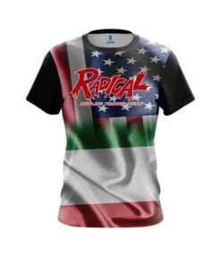 Radical USA Italian Flag CoolWick Bowling Jersey