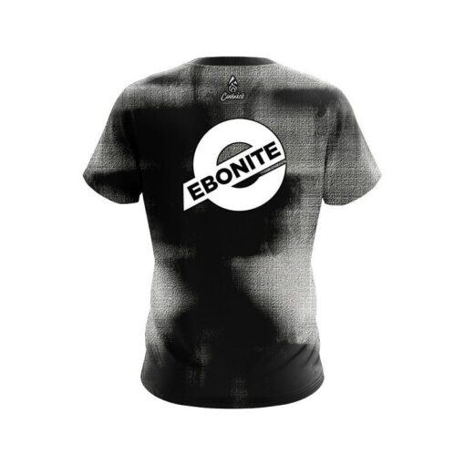 Ebonite Canvas Black CoolWick Bowling Jersey - Image 2