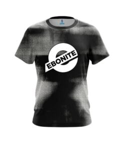 Ebonite Canvas Black CoolWick Bowling Jersey