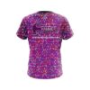 Hammer Kaleidoscope Purple CoolWick Bowling Jersey - Image 2