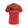 Hammer Kaleidoscope Red CoolWick Bowling Jersey - Image 2
