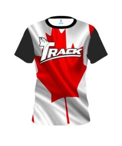 Track Canadian Flag CoolWick Bowling Jersey