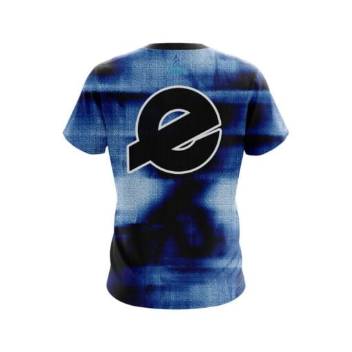 Ebonite Canvas Blue CoolWick Bowling Jersey - Image 2