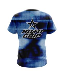 Alternative view of Roto Grip Canvas Blue CoolWick Bowling Jersey