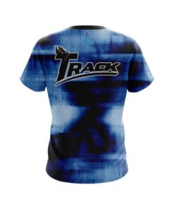 Alternative view of Track Canvas Blue CoolWick Bowling Jersey