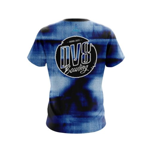 DV8 Canvas Blue CoolWick Bowling Jersey - Image 2