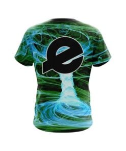Alternative view of Ebonite Electrical Tornado Green CoolWick Bowling Jersey
