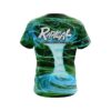Radical Electrical Tornado Green CoolWick Bowling Jersey - Image 2