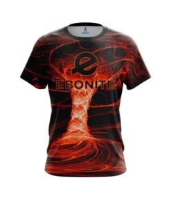 Ebonite Electrical Tornado Orange CoolWick Bowling Jersey