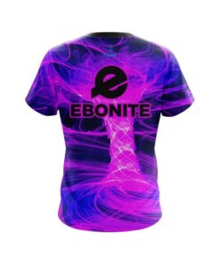 Alternative view of Ebonite Electrical Tornado Pink CoolWick Bowling Jersey