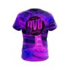 DV8 Electrical Tornado Pink CoolWick Bowling Jersey - Image 2