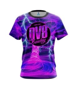 DV8 Electrical Tornado Pink CoolWick Bowling Jersey