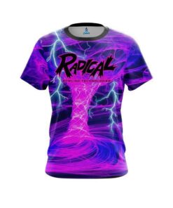 Radical Electrical Tornado Pink CoolWick Bowling Jersey