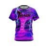 Track Electrical Tornado Pink CoolWick Bowling Jersey