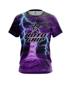 Roto Grip Electrical Tornado Purple CoolWick Bowling Jersey