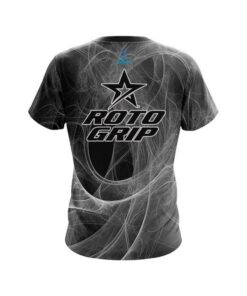 Alternative view of Roto Grip Energy Swirls Black CoolWick Bowling Jersey